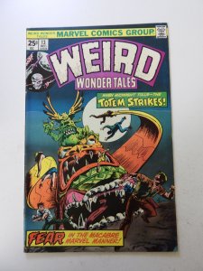 Weird Wonder Tales #13 (1975) VF- condition