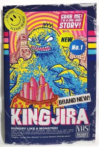 KINGJIRA Hungry Like a Monster #1 Marco Fontanili VHS Variant Scout Comics