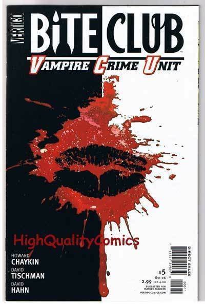 BITE CLUB #5, NM+, Vampires, Howard Chaykin, Blood, 2006, more in store