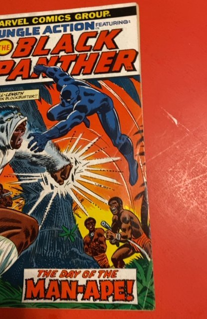 Jungle Action featuring Black Panther #5 1973 Marvel Comics 1st solo book Apps