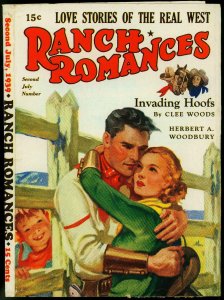 PULP PROOF RANCH ROMANCES 07/39 ART LAWSON ESTATE