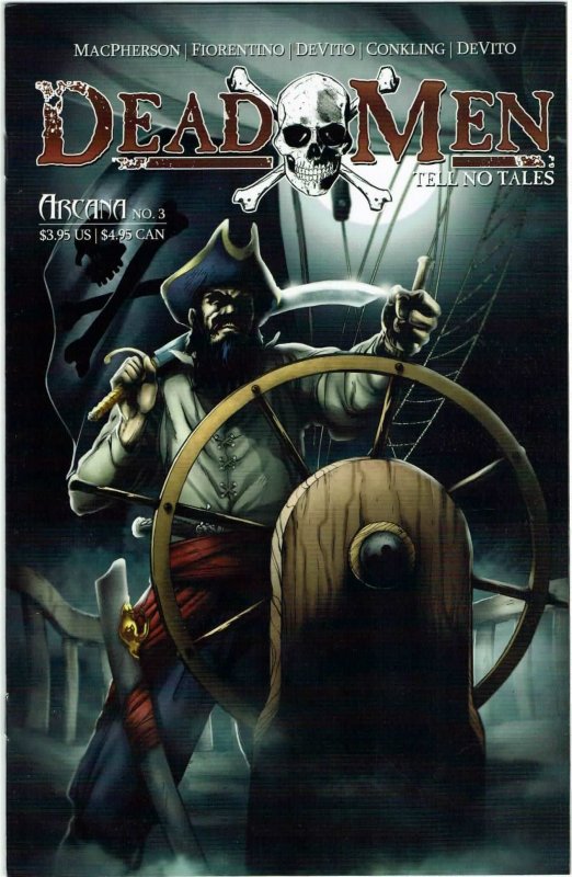 Dead Men Tell No Tales  #3  Arcana NM