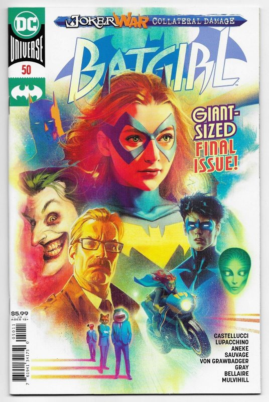 Batgirl #50 Main Cvr | 1st Appearance of Ryan Wilder (DC, 2020) NM