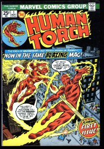 HUMAN TORCH #1-1974-HIGH GRADE-CLASSIC MARVEL ISSUE