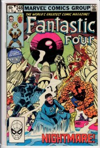 Fantastic Four #248 (1982) 9.2 NM-