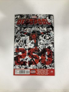 Deadpool 250 Marvel 2015 Death of Deadpool Signed by Rob Liefeld VF