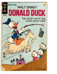 5 Walt Disney Donald Duck Gold Key Comic Books # 115 126 133 146 158 MS13