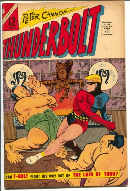 Thunderbolt %53 1966-Charlton-Peter Cannon-Pete Morisi-Captain Atom-FN 