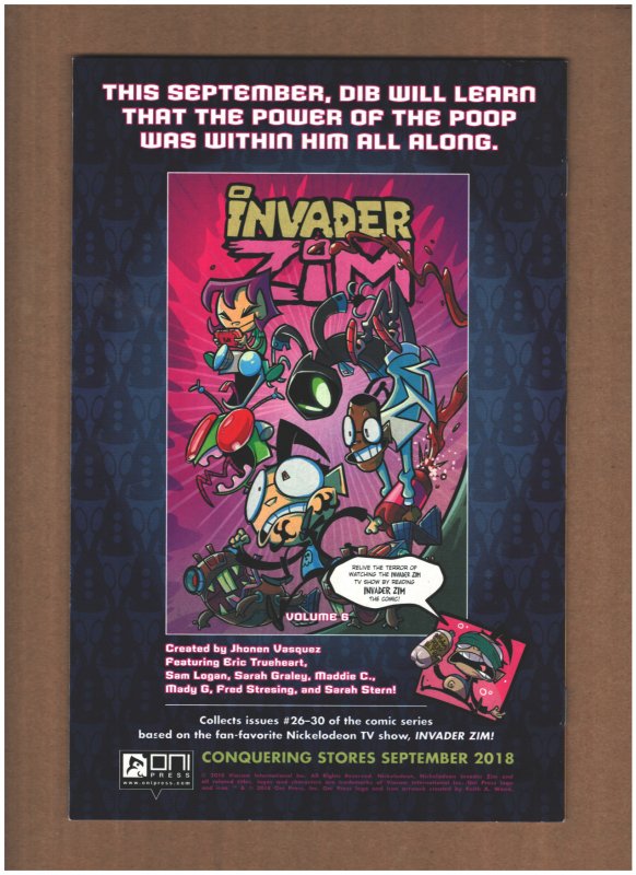 Invader Zim #33 Oni Press 2018 VF 8.0