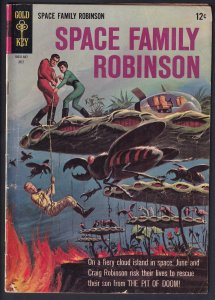 Space Family Robinson 13 (1965) VG/FN Silver Age Gold Key comic