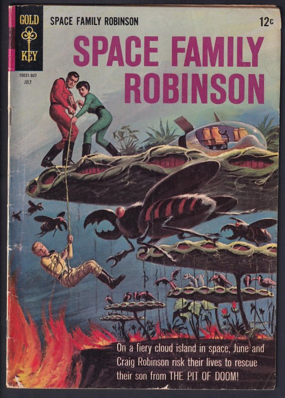 Space Family Robinson 13 (1965) VG/FN Silver Age Gold Key comic