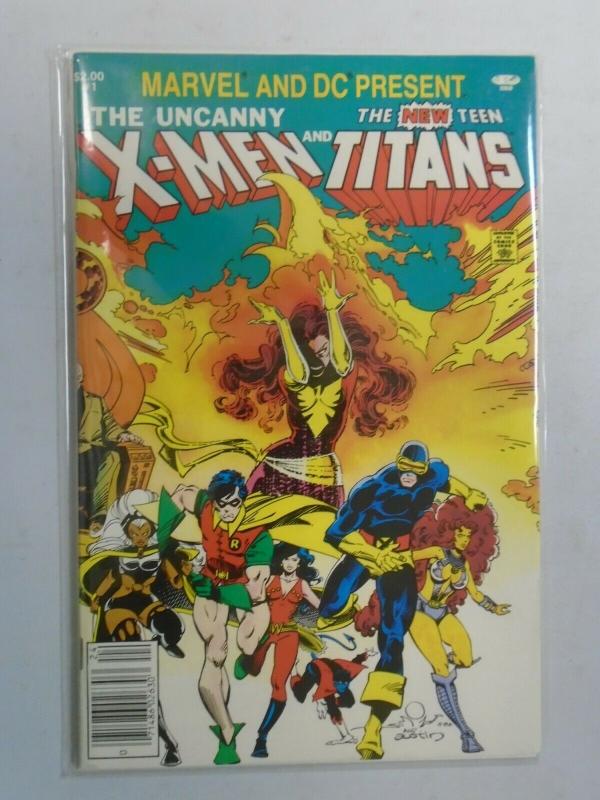 X-Men and the Teen Titans #1 (1982 1st print) 7.5/VF-