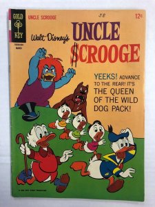 Walt Disney's Uncle Scrooge #62 Comic Book Gold Key 1966