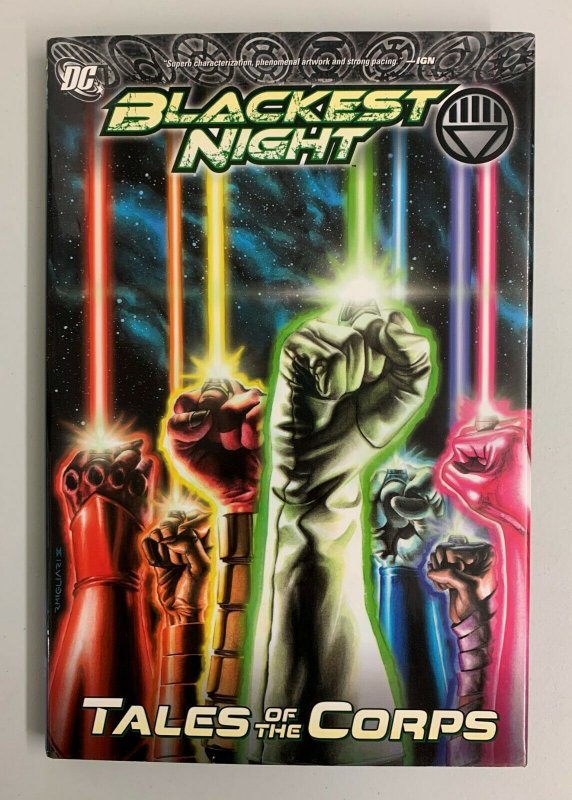 Blackest Night Tales of the Corps Hardcover 2010 Geoff Johns  