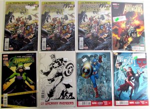 Uncanny Avengers Lot 8 #4, 8, 11 C, 17, 24, Ultron 1 x3 2016 Marvel 3rd Comics