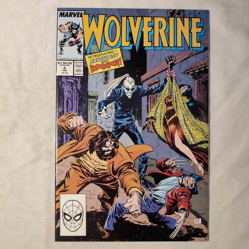 Wolverine  #4 (1989) NM-