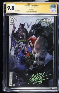 BATMAN #1  & DETECTIVE COMICS #1101 SET SIGNED GABRIELE DELL'OTTO CGC SS 9.8 NM