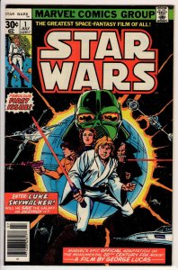 Star Wars #1 Second Print 30-Cent Cover (1977) 7.0 FN/VF