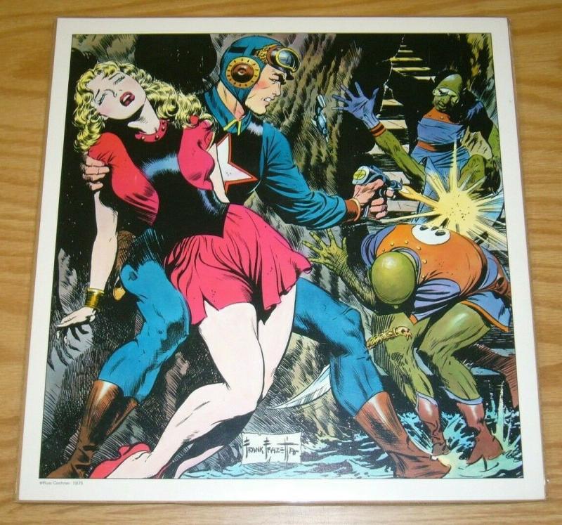 Frank Frazetta one sheet poster - 12.5 x 13 - famous funnies 209 - 1975 sealed