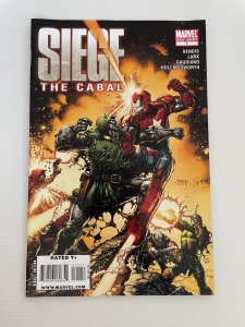 Siege The Cabal # 1 NM Marvel Comic Book Dr. Doom Iron Man Avengers 1 J243
