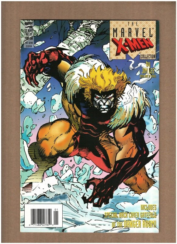 Marvel X-Men Collection #1 Newsstand Marvel Comics 1993 Jim Lee art NM- 9.2