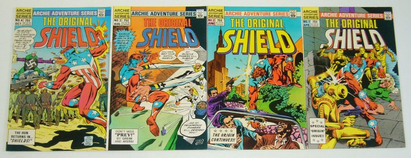 the Original Shield #1-4 VF/NM complete series - archie comics - dick ayers 2 3