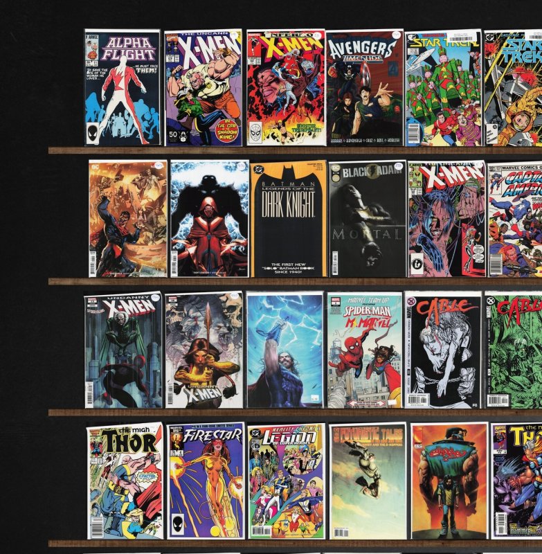 Huge Lot 150+ Comics with The Amazing Spider-Man, The Infinity Crusade & More!