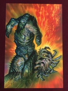 INCREDIBLE IMMORTAL HULK 11X16 SHIPPED FLAT ALEX ROSS POSTER MONSTER