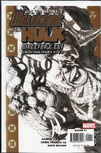 Ultimate Wolverine vs. Hulk #1 Director's Cut Cover (2006) Wolverine