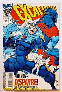 Excalibur #77 (May 1994, Marvel) 8.5 VF+  