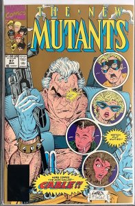 The New Mutants #87 Second Printing Variant (1990, Marvel) NM/MT