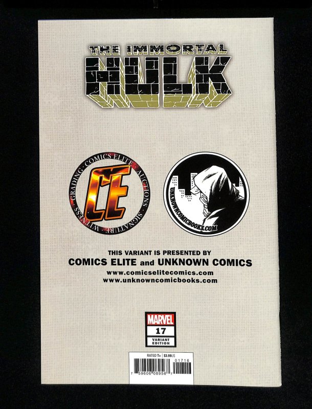 Immortal Hulk #17  Inhyuk Lee Variant