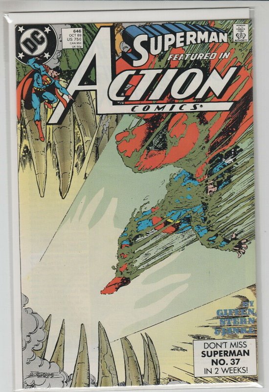 ACTION COMICS (1938 DC Comics) #646 NM