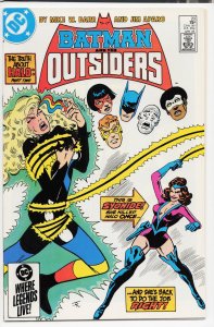 Batman and the Outsiders #20 (1985) Batman and the Outsiders
