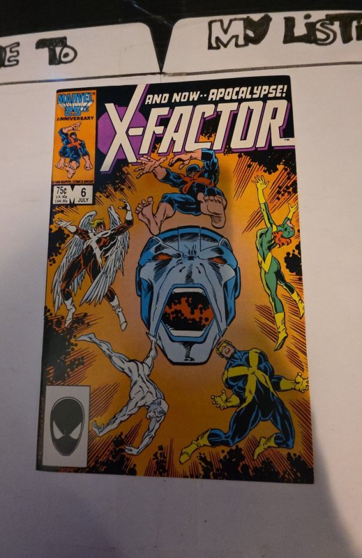 X-Factor #6 (1986) and now Apocalypse 1st app