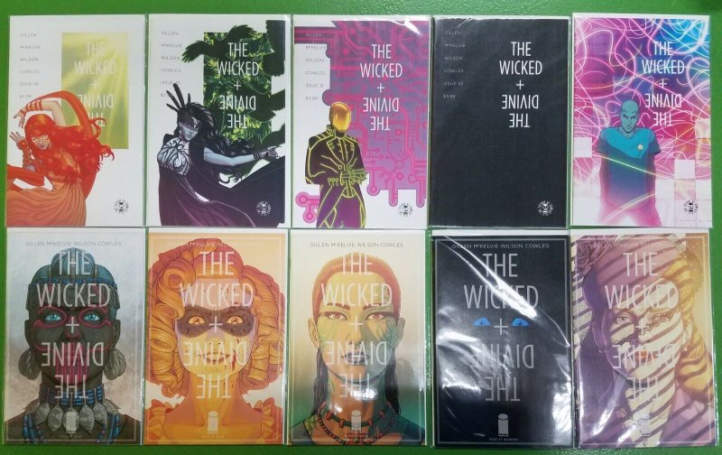 The Wicked + Divine #18-39 455AD 1831AD Run Lot 23 Comics Image