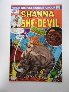 Shanna the She-Devil #4 (1973) VF condition