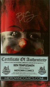 30 DAYS OF NIGHT: JUAREZ TPB SIGNED BEN TEMPLESMITH W/COA.