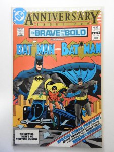 The Brave and the Bold #200 (1983) FN Condition! tape residue front cover