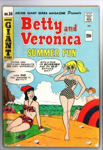 Archie Giant Series Magazine #34 (1965)