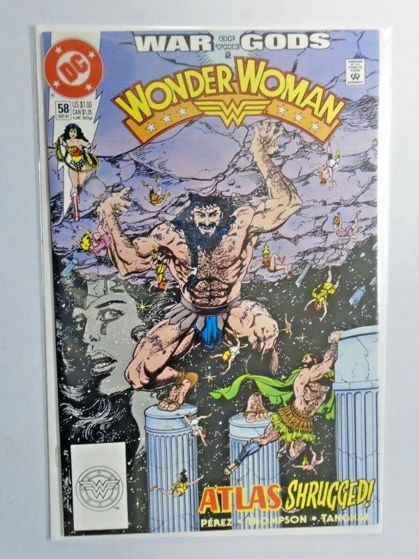 Wonder Woman #58 Second 2nd Series 8.0 VF (1991)