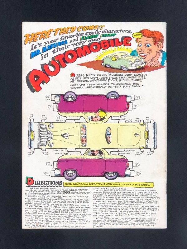 Mr. Natural #2 Third Print Cover (1973)