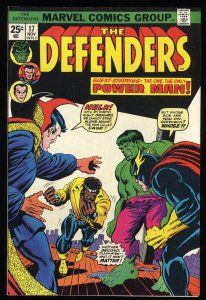 Defenders #17 VF- 7.5 Hulk Dr. Strange Luke Cage 1st Wrecking Crew!