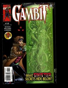 Lot Of 10 Gambit Marvel Comics # 10 11 12 13 14 15 16 17 18 19 Rogue X-Men EK10
