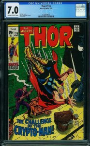 Thor #174 (1970) CGC 7.0 FVF