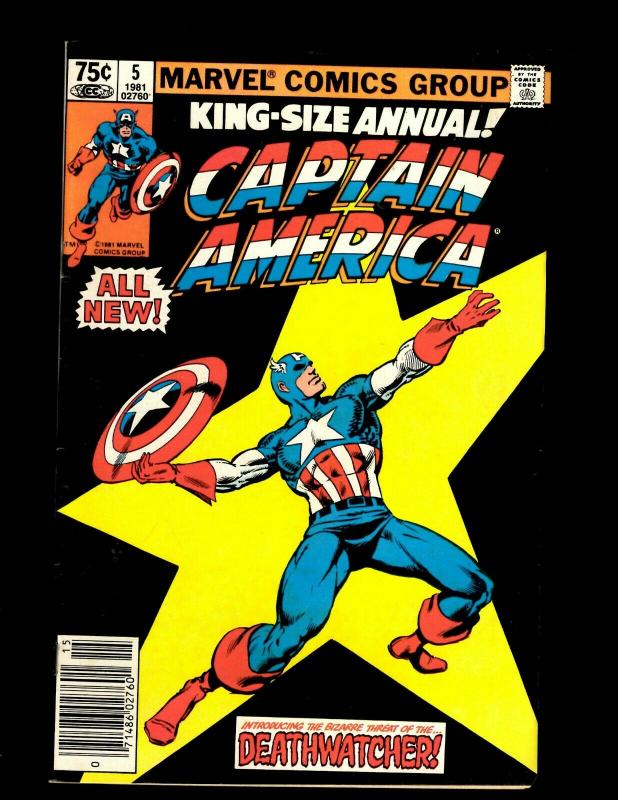 10 Comics Captain America 345 346 Special 1 Annual 5 6 8 Archie 80 +MORE J412