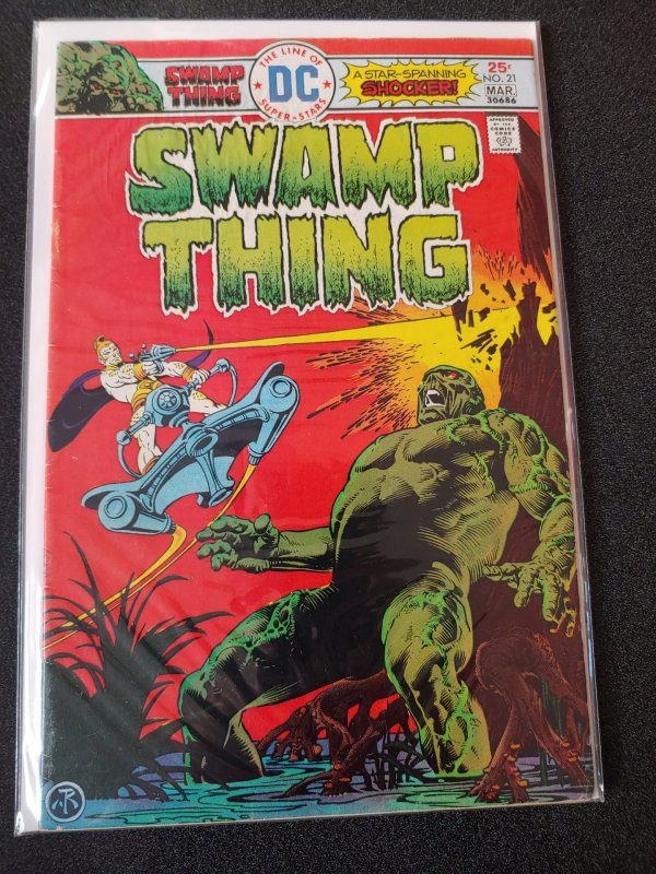 SWAMP THING #21 BRONZE AGE CLASSIC FINE