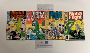 4 Alpha Flight Marvel Comics Books #35 39 41 42 13 JW8