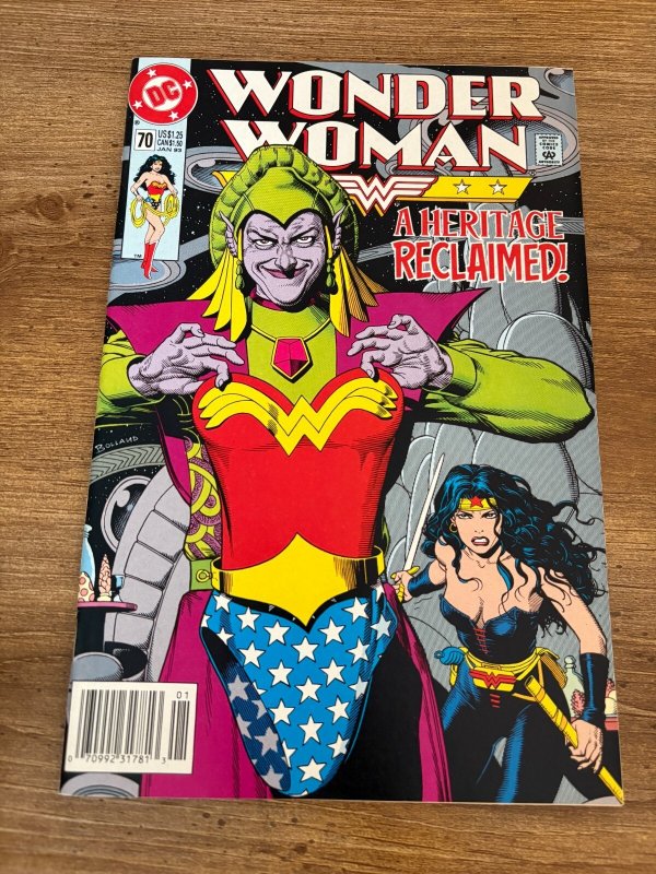 Wonder Woman # 70 NM 1st Print DC Comic Book Brian Bolland Cover Art 2 J384