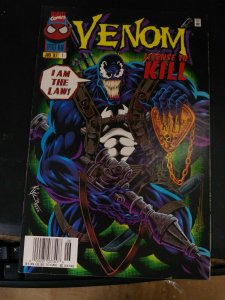 VENOM- LICENSE TO KILL   #1   1997 marvel  MINI SERIES + EDDIE BROCK SPIDER MAN